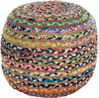 Oresteluchetta Puf 100% yute cm. Ø.45 x al.45