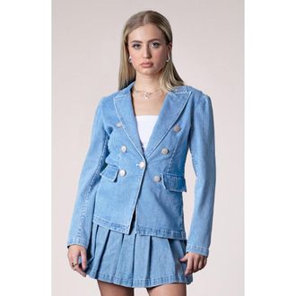 Blue Revival Miley Recycled Blazer in Light Stone at Nordstrom, Size X-Small
