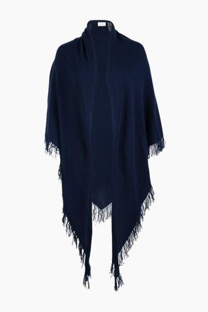 Kinross Cashmere Cashmere Triangle Wrap in Navy at Nordstrom