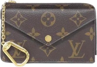 Louis Vuitton Pre-owned Wallets, male, Brown, Size: ONE SIZE Pre-owned Canvas wallets