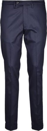 Michael Coal Heren, Broeken, Blauw, Maat: W36 Katoen