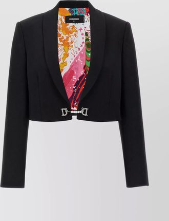 Dsquared2 jewel short jacket cropped length