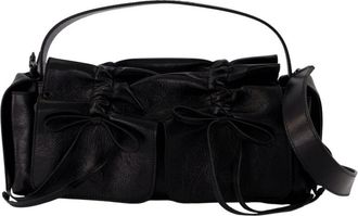 Acne Studios Multipocket Lux Schoudertas - unisex - Handtassen - Zwart - ONE Size - Leer - Tassen
