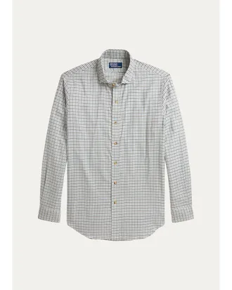 Polo Ralph Lauren Mens Classic Fit Tattersall Twill Shirt