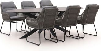 Intenso Furniture Intenso Isorella/Furato Ellips 200cm dining tuinset 7-delig