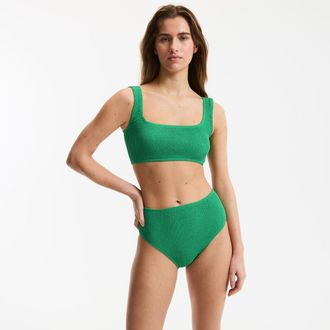 La Redoute Collections Bikinislip met hoge taille, one size