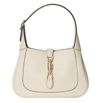 Gucci Cream Leather Jackie Bag Size 35
