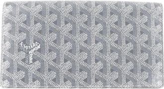 Goyard Pre-owned Wallets, male, Gray, Size: ONE SIZE Pre-owned Richelieu PVC Wallet