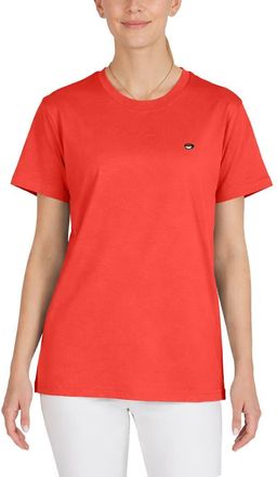 Dalix Womens Lil Coffee Jersey Tee in Poppy Red at Nordstrom, Size Medium
