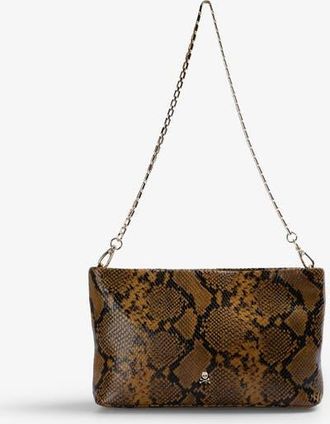 Scalpers Snake Bag in Brown at Nordstrom