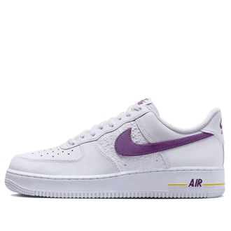 Nike Air Force 1 07 Embossed Hoops - Lakers FJ4209-100
