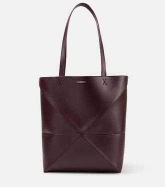 Loewe Puzzle Fold Medium leather tote bag