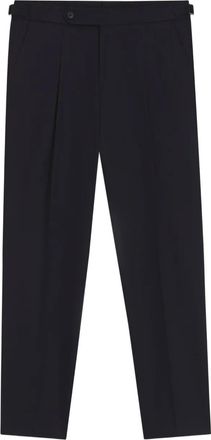 BOSS Pantaloni pliss&eacute; - Blu