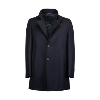Tagliatore Gordon Coat - Heren - Mantel - Blauw - 3XL - Wol - Jassen