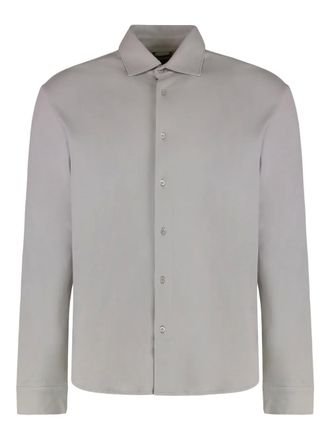 Moorer buttoned shirt - Grey