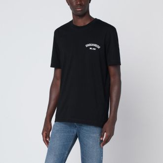Dsquared2 Black T Shirt With Logo