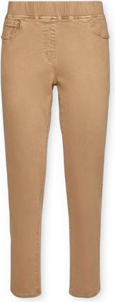 Elena Miro Jeggings om aan te trekken- Pat - Dames - Slim Fit Broeken - Beige - 4XL - Broeken