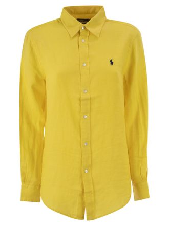 Polo Ralph Lauren Camisa de lino de corte cl&aacute;sico de Polo Ralph Lauren