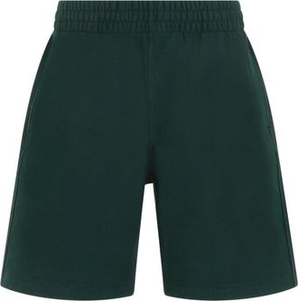 Burberry Green Relaxed Solid Shorts
