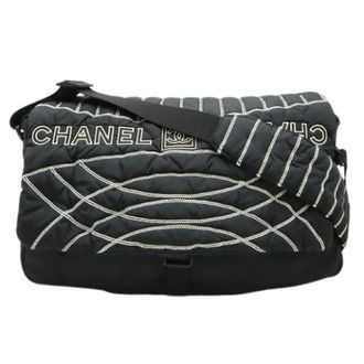Chanel Pre-owned Nylon chanel-bags - Dames - Pre-owned - Zwart - Maat: ONE Size Nylon