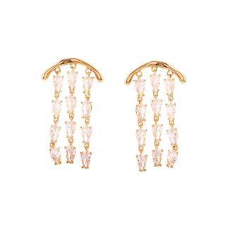 Mignonne Gavigan Womens Rio Earrings In Gold