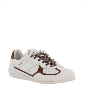 Alohas Womens Sneakers Suede Cream Trainers