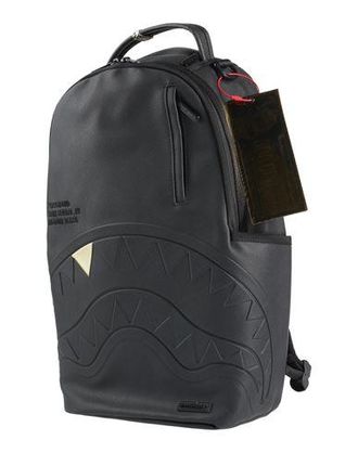Sprayground BLACKED OUT EMBOSSED GOLD TOOTH BACKPACK