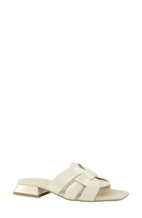 Paul Green Desire Slide Sandal in Mineral Metallic Antic at Nordstrom, Size 9.5Us