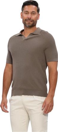Profuomo Heren, Tops, Bruin, Maat: XL Katoen