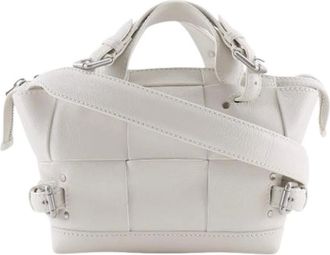 Bottega Veneta Pre-owned Mini Bags, female, White, Size: ONE SIZE Pre-owned Mini Bag