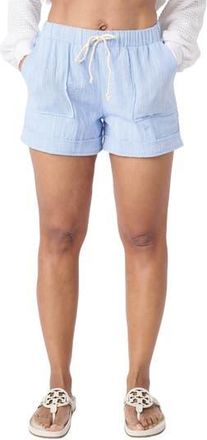 Gibsonlook Favorite Summer Shorts in Chambray Herringbone at Nordstrom Rack, Size X-Small
