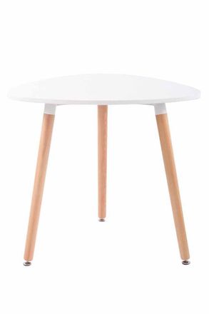 Clp Mesita De Caf&eacute; Abenra Blanco 80 Cm