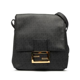 Fendi Pre-owned Fendi Zucchino Spalmati Crossbody Ladies 8BT127 YG1 118 2111