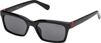 Guess Gu 00314 01A Zonnebril - unisex - Zonnebrillen - Zwart - 48 MM - Accessoires