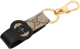 Gucci Pre-owned Porta Chiavi in Tela - - Pre-owned - Donna - Beige - ONE SIZE