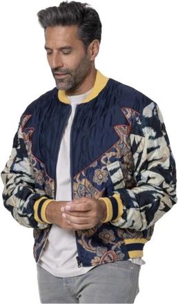 Pierre-Louis Mascia Bomberjack - Heren - Bomber jackets - Blauw - XL - Jassen