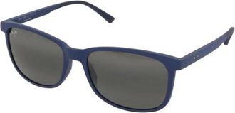 Maui Jim Hulili Zonnebril - Heren - Zonnebrillen - Blauw - 57 MM - Accessoires