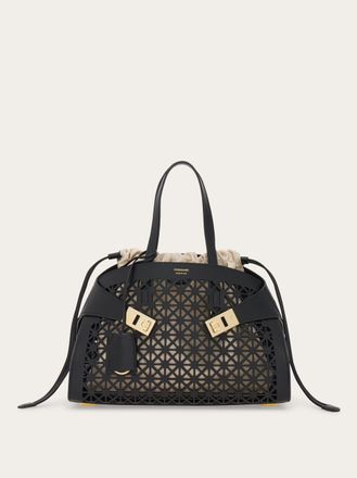 Ferragamo Women Hug handbag (M) Black