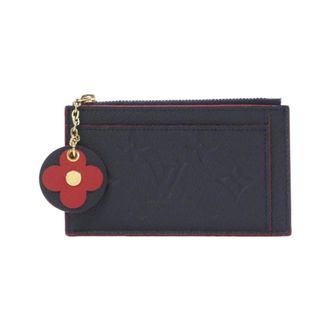 Louis Vuitton Marine Rouge Leather Coin Purse/Coin Case (Pre-Owned)