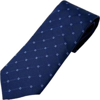 Chanel Pre-owned Cravat - Heren - Vintage Accessoires - Blauw - ONE Size - Vintage
