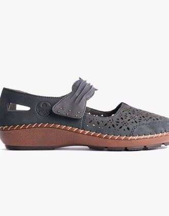 Rieker Womens Rieker 44896-14 Womens Shoes Blue - Size: 3.5