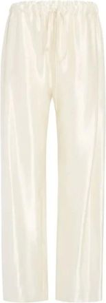 Khaite Donna, Pantaloni, Beige, L, new
