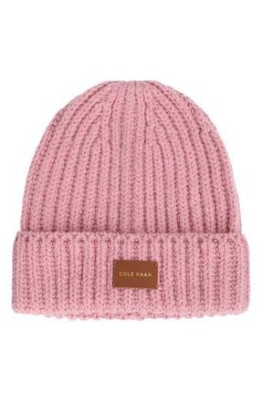 Cole Haan Chunky Cuff Beanie in Zephyr at Nordstrom Rack