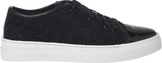 Baldinini Patent and Lace Sneaker - Dames - Sneakers - Zwart - 40 EU - Leer - Schoenen