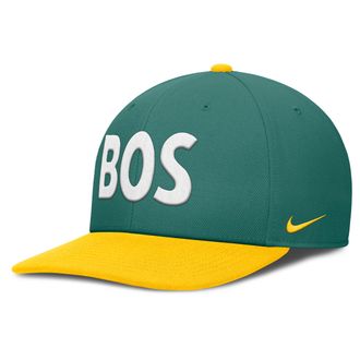 Nike Boston Red Sox City Connect Pro Nike Mens Dri-FIT MLB Adjustable Hat in Green | NB090CLUBQ-N2E