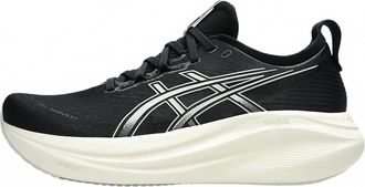 Asics Mens Gel-Nimbus 27 Running Shoes In Black Lake Grey