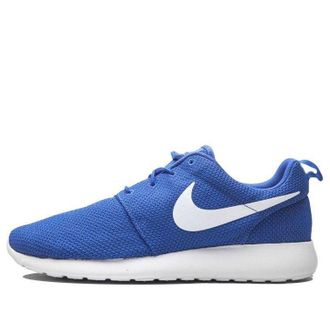 Nike Roshe One Lightweight Shock Absorption Non-Slip Low Tops Casual Blue Game Royal 511881-416