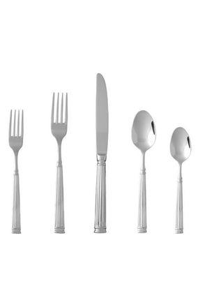 Fortessa Doria 5-Piece Place Setting in Silver at Nordstrom