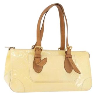Louis Vuitton Pre-owned Vintage Schoudertas - Dames - Pre-owned - Beige - Maat: ONE Size Leer