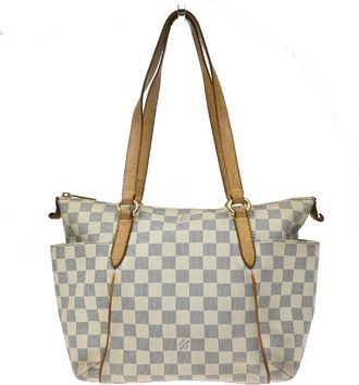 Louis Vuitton Totally Damier Beige Canvas Handbag (Pre-Owned)
